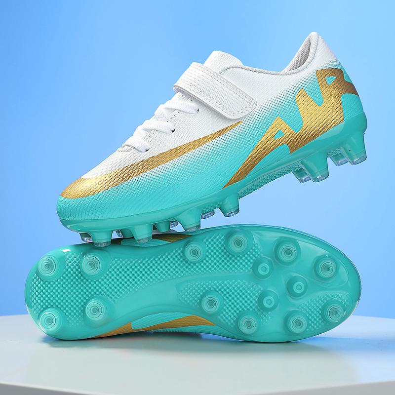 New Kid Football Boots Professional Match Soccer Shoes Comfortable Sneakers Non-Slip Boys Ultralight TF FG Sports Shoes Unisex