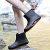 Simple and Fashionable Short Women's Rain Boots Waterproof Boots Women's Water Shoes Non-slip Rain Shoes Rubber Shoes