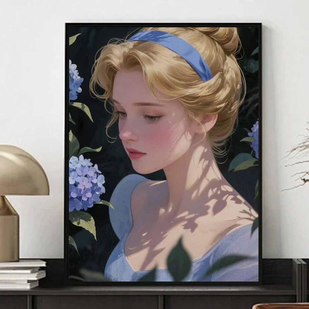 Disney Набор для алмазной мозаики Арт-набор Золушка Принцесса Цветочный Ручная работа Сделай сам Декор для дома