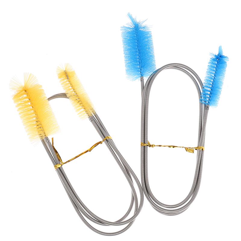 1 шт. Щетка для чистки труб из нержавеющей стали, очиститель для шлангов и труб