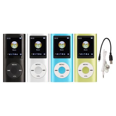 MP3-плеер Стильный многофункциональный звук без потерь Тонкий 1,8-дюймовый ЖК-экран Портативный MP3-плеер MP3-плеер MP3-плеер