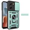 Slide Camera Armor Funda для ZTE Blade A54 A34 Чехол Push Lens Ring Stand Защитная крышка для ZTE Blade A54 A34 Противоударный чехол