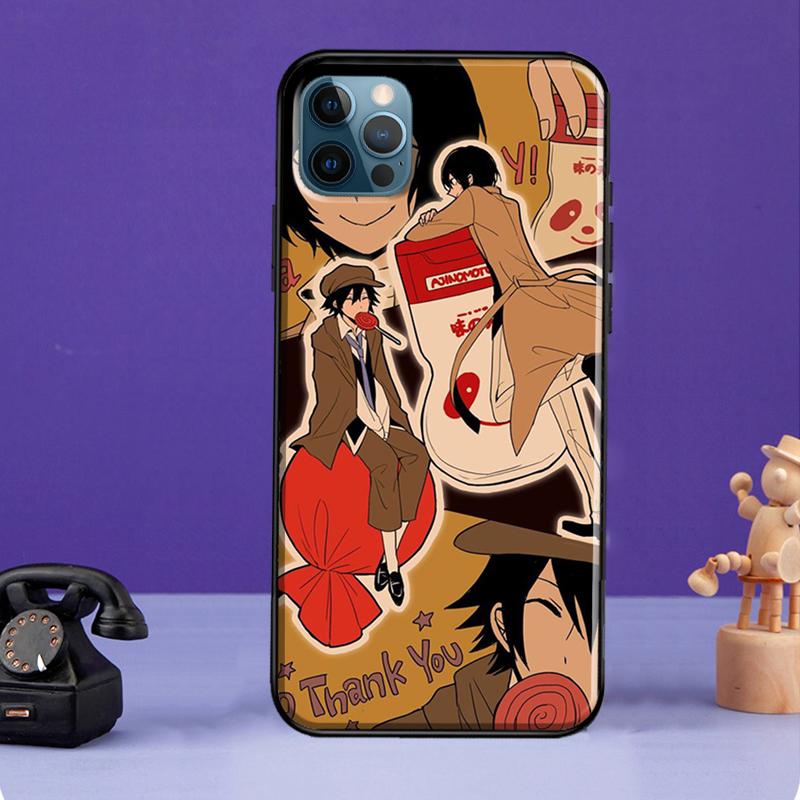 Силиконовый чехол Bungou Stray Dogs Ranpo Edogawa для iPhone 13 Mini 11 14 12 Pro Max 7 8 Plus X XR XS Max SE 2020, чехол для телефона
