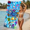 Customizable personalized beach towels Game Blox Fruits themed designs.Suitable for the beach, yoga, sports;ideal as beach accessories