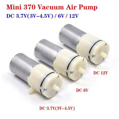 1 шт. Мини вакуумный воздушный насос 3В-24В 370 Бустерный двигатель Новый диафрагменный насос Обработка