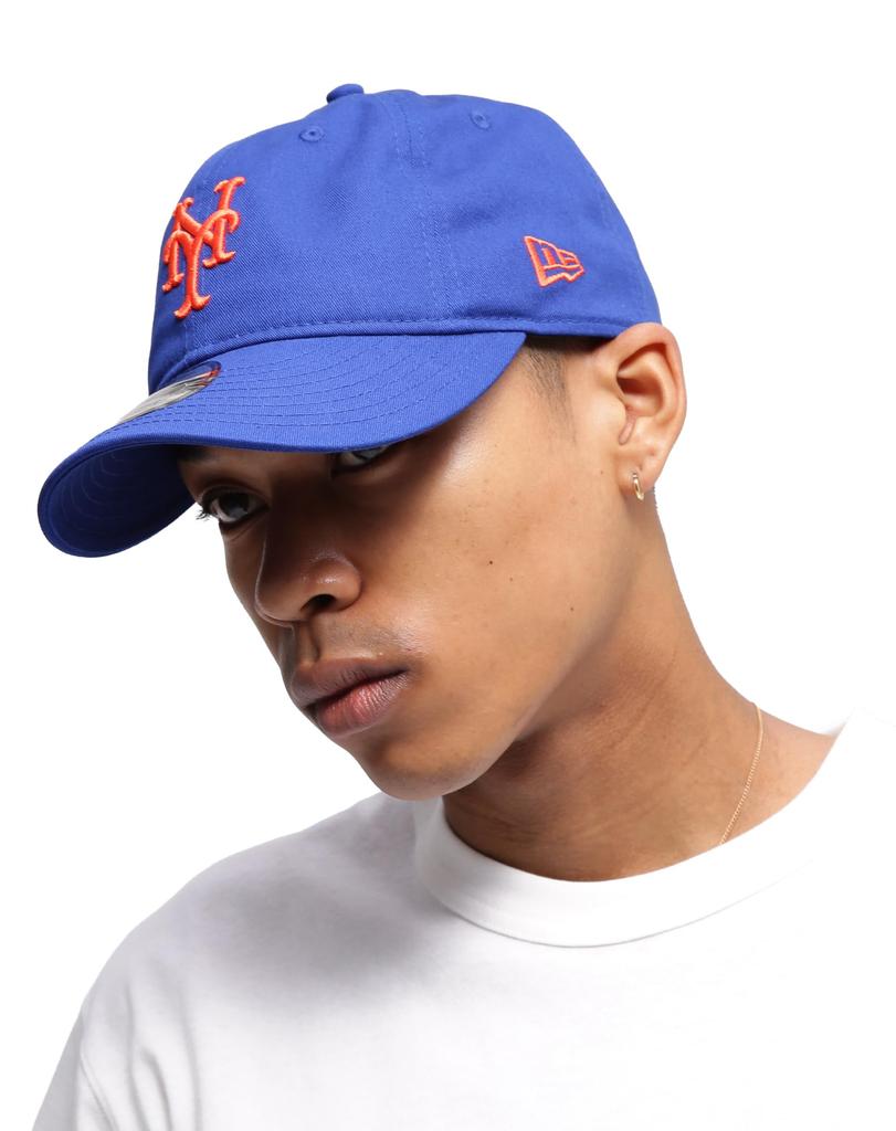 AVIREX New Era New York Size Size Met's Cap, Men's, F, 110, Blue, 783-5274017