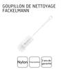 Goupillon pour bouteille en nylon 33 cm Fackelmann Tecno