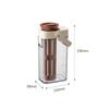 1L Cold Brew Coffee Pot Portable Iced Coffee Maker Cold Brew Fruit Tea Jar Leak Proof Container with Filter Mesh Kitchen Tools