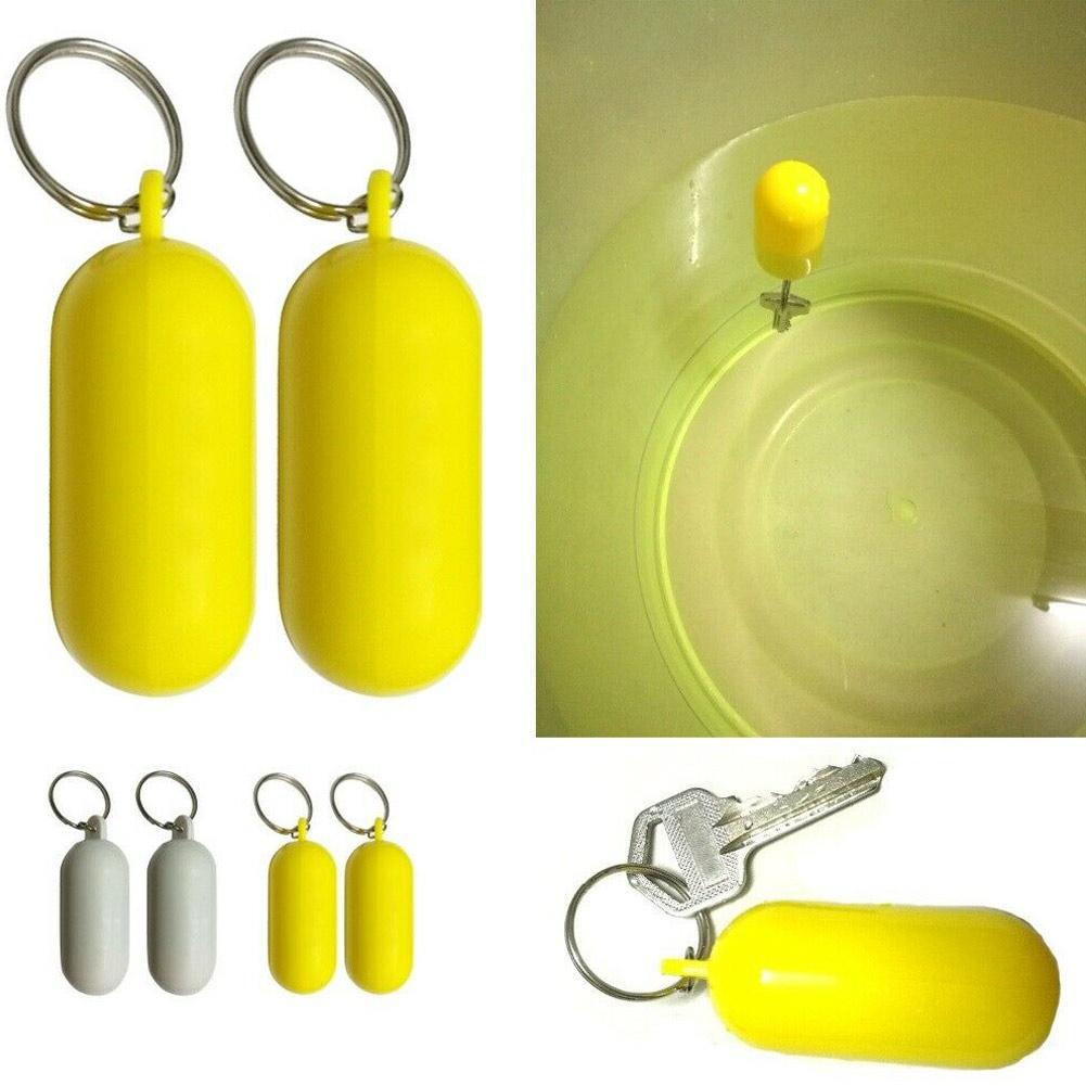 Floating Keychain Float Key Key Plastic Float Foam & Outdoor Sailing For Boating Sports Yellow W5Y2
