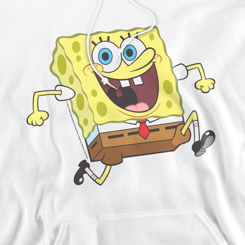 SpongeBob SquarePants Mens Happy Running Hoodie