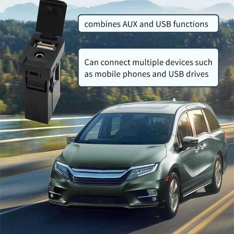 Автомобильный USB AUX Разъем-Адаптер Розетка Подходит для 86190-0R010 86190-52060 55434-02220 Удобная Зарядка Устройств