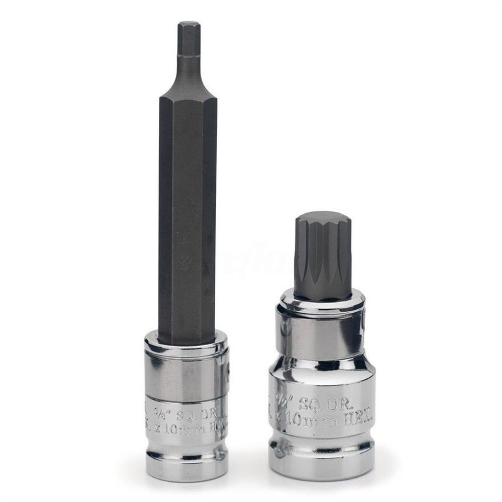 40 шт. 1/2 дюйма 3/8 дюйма адаптер приводной хвостовик шестигранный Torx XZN набор ударных головок со шлицевой звездой