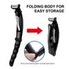 Electric Back Shaver with Ergonomic Handle IPX7 Waterproof Men Body Hair Trimmer USB