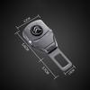 Car Seat Belt Extension Plug Safety Seat Lock Clip Buckle For Citroen C1 C2 C4 C5 C3 C4L C8 Berlingo Xsara Picasso Accessories