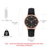 Luxury New Ins Watch Dress Wristwatches Casual Fashion Frosted Women Watch Ladies' Quartz Clock Leather Belt Watches Simple Women