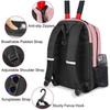 A sports racket backpack - Tour-grade racket bag with a ventilated shoe compartment and multi-layer storage (with sports equipme