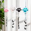1/2/4pcs Cartoon Cat Paw Glass Wind Chime Japanese Wind Chime Outdoor Hanging Decoration Windchime Home Garden Doorbell Pendants