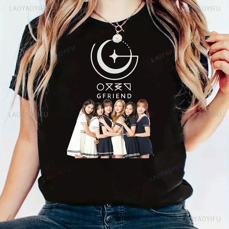 Футболка Gfriend Унисекс Женская Детская Gfriend Kpop K Pop Корея Музыкальные фанаты подарок для девушки одежда популярные футболки