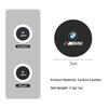 New Car Carbon Leathe Coasters Pads  Centre Console Cup Non-Slip Mats For BMW PerCar Carbon Leathe Coasters Pads  Centre Co