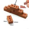 Bricks Building Role Play Toy,Size1.6*0.8*0.45cm,Potter's Clay Construction Blocks (100PCS)