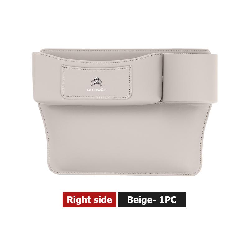 Car Seat Storage Box Console Side Pocket Organizer Cup Holder For Citroen Jumper Celysee Cactus Picasso Aircross Saxo Grand