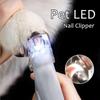 1Pc Pet Dog LED Lamp Nail Trimmer Dog Cat Nail Clippers Nail Care Pet Supplies