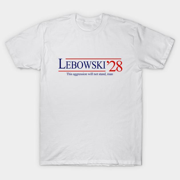 Asian Size Men Print T-shirt Lebowski 2028 No-Cut Heat Transfer Print Cotton Tshirt
