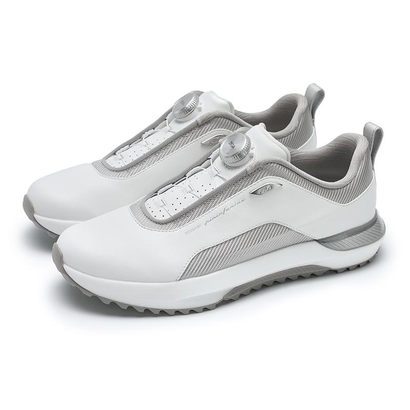 Fila Износостойкие Низкие Мужские Гольф-Ботинки Ярко-Белые A12M441707FBB