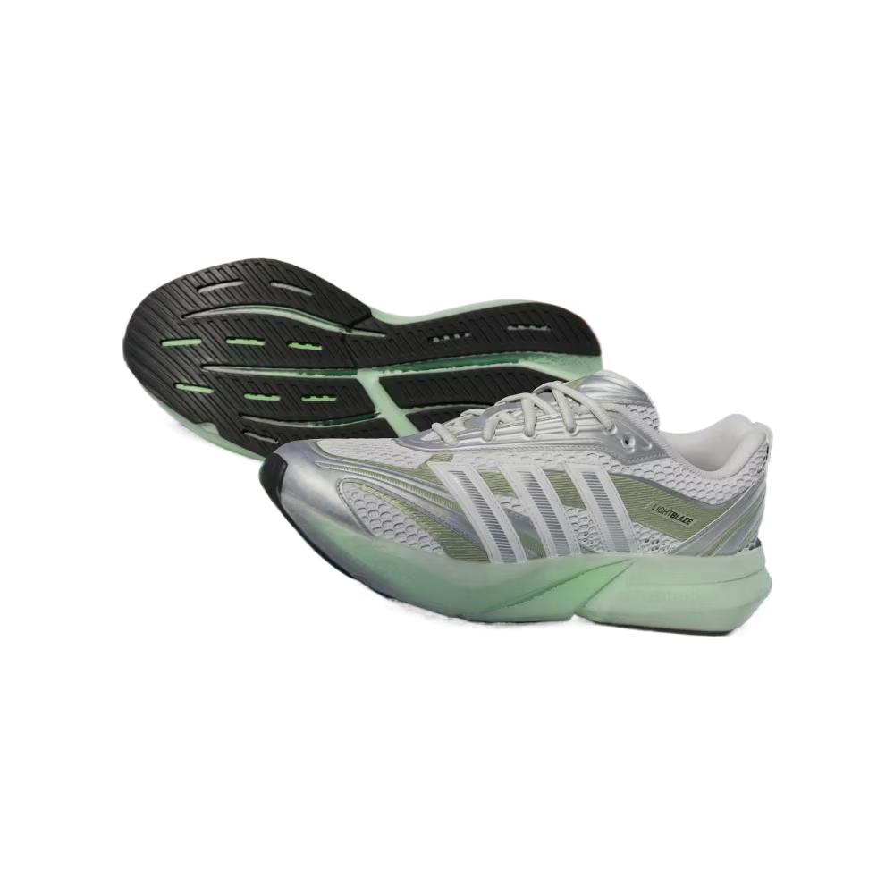 Adidas Lightblaze Glow White Silver Metallic Women Sneakers Cloud-White Magic-Lime-Metallic JP6328