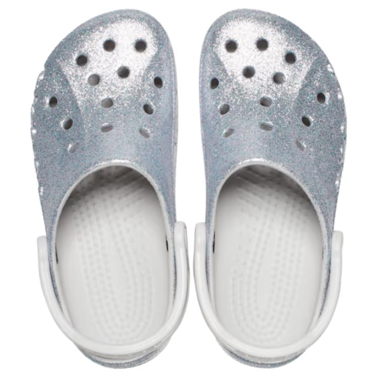 Crocs Baya Comfortable Versatile Clogs Women Footwear Silver 205925-0IC