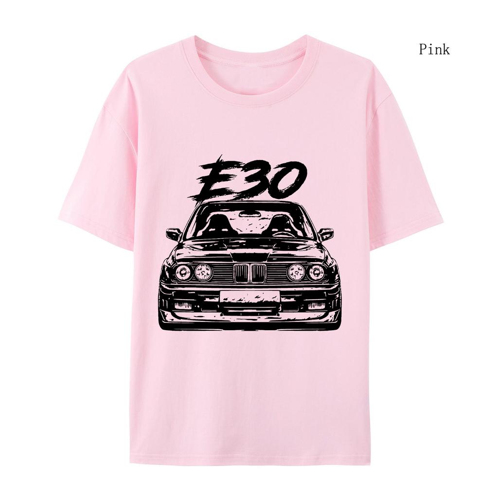 Женская футболка с изображением автомобиля E30 Весна Осень Женская футболка с изображением автомобиля E30 Топы Эстетическая одежда Модная женская футболка с изображением автомобиля E30