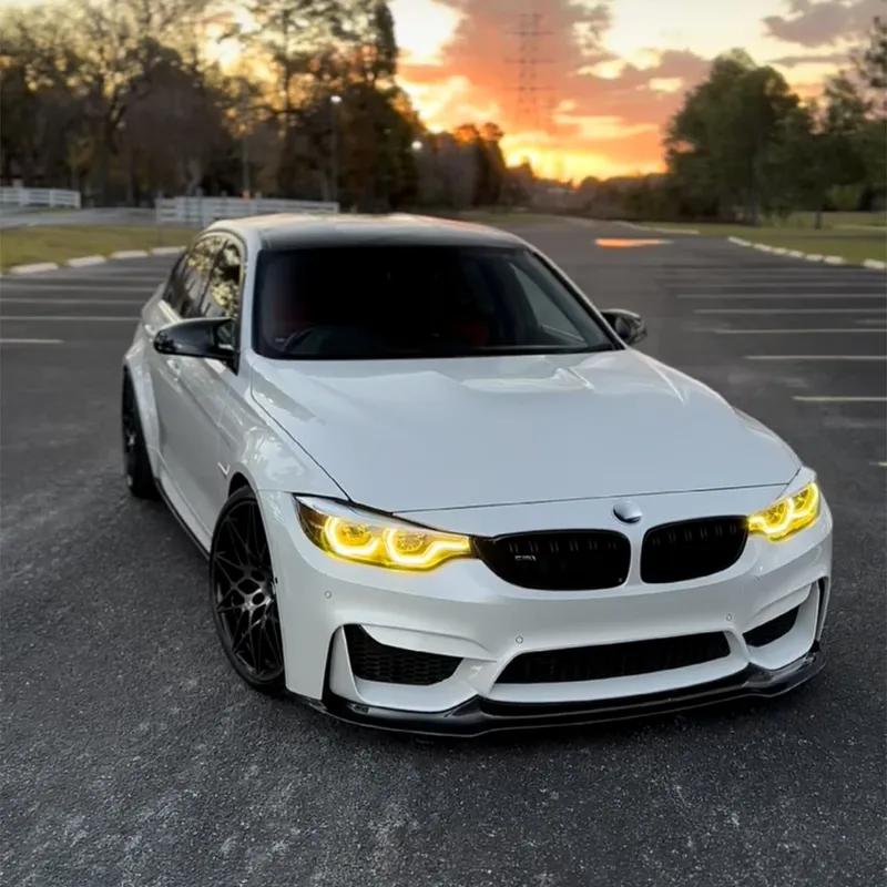 For 2018-2020 BMW M3 M4 F80 F32 F36 F33 F82 Adaptive Led Headlight CSL Blue Red Yellow Angel Eyes DRL 63117493229 63117493230