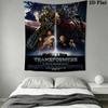 Transformers Optimus Prime Tapestry Wall Tapestry Wallmounted Background Cloth Soft Work Of Art Christmas Gift