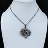 Подвеска из яшмы Pinolith, обернутая медной проволокой, подвеска из драгоценного камня, ювелирное изделие ручной работы, совершенно новая подвеска из медной проволоки, подарок на годовщину для нее
