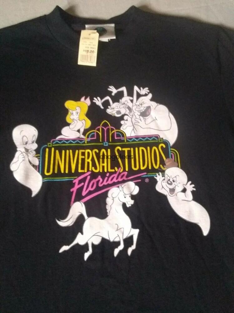 Редкий винтажный 1998 года Universal Studios Florida. Футболка Каспер Дружелюбное привидение Унисекс