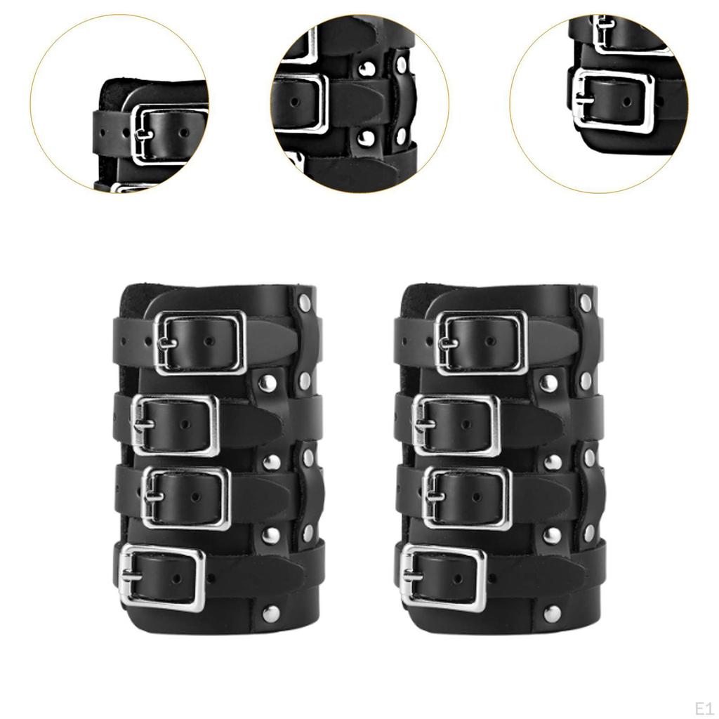 Перчатки наручи средневековые наручи взрослые регулируемые для вечеринки