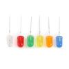 200pcs 5mm LED Light Emitting Diodes Yellow Red Blue Green Orange Light Assortment Kit