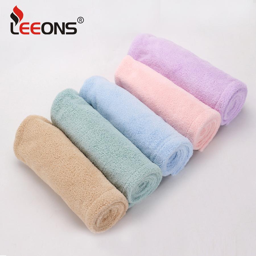 Hair Towels Wrap For Women Fast Drying Hair Turban Super Absorbent Wet Hair Wrap Towel With Button Dry Towel Cap For Bath