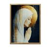 Calm Prayer Calm Prayer, 30X40 Cm, Wooden Frame Light Oak, Matte Paper 230 Gsm