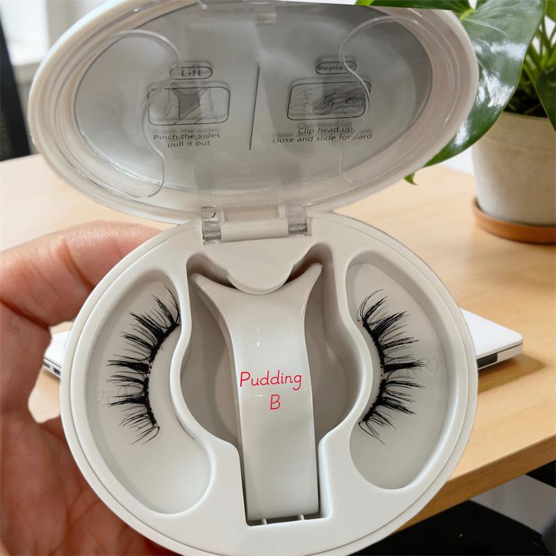 2026 New Arrival Customize Waterproof Wispy Soft Magnetic Eyelashes False Lashes Partner