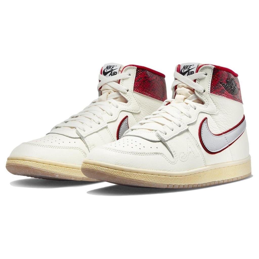 Awake NY x Air Jordan Jordan Air Ship PE SP Университетский красный Унисекс Кроссовки Белый Парусный Черный FN8675-100