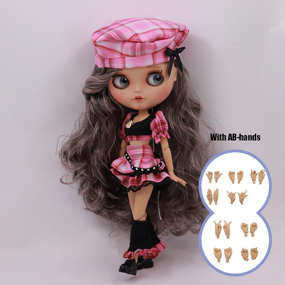 ICY DBS Blyth 1/6 Bjd Dolls 30cm Nude Doll New Tan Skin Matte-face Blyth Including Hand Set AB High Quality Special Offer