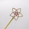 Goddess Beauty Crown Scepter: Rhinestone Star Fairy Wand Prop