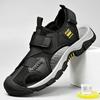 FashionVintage Style Casual Mens Sandals Hot Sale Summer Shoes New Fashion Man Outdoor Beach Footwear Breathable Quick Dry Wading Shoes