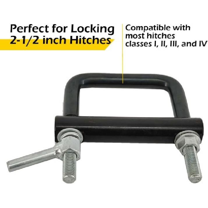 Hitch Tightener Anti Rattle Stabilizer for 2-1/2" 1.25" to 2" Hitches