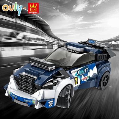 WANGE Спортивные автомобили Speed Champions Суперкар Строительный блок Город Техника Модель гоночного автомобиля Игрушка Детский подарок №2879
