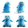 Adorable 20cm Godzilla Monster Plush Toy Blue Soft Stuffed Doll For Kids