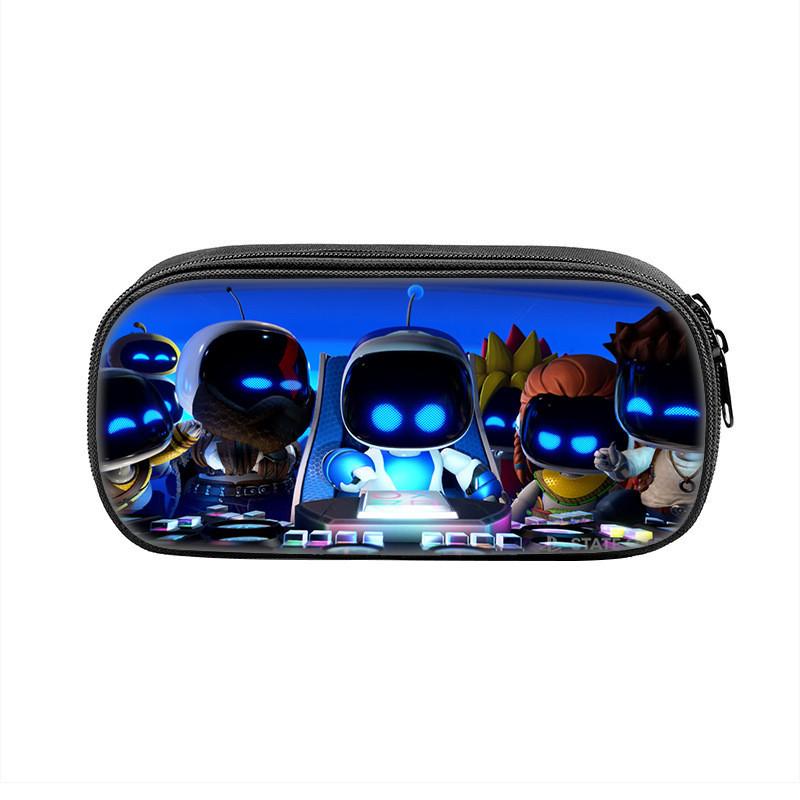 Пенал Astro Bot Космический Робот для Детей из Нейлона с Отделениями