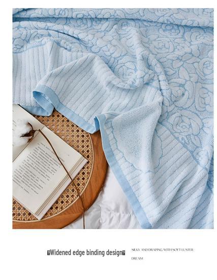 Shanghai Nostalgic 1980s 100% Pure Cotton Towel/Blanket/Sofa Cover