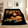 Tupac Love Flannel Blanket Throw Blanket Soft Warm Sofa Bed Camping Home Decor Unique Christmas Gift C9211190